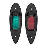 Marpac L.E.D. Side Lights - Flush Mount (Stainless Steel Housing with Matte Black Finish) - 7-6596 - image 1