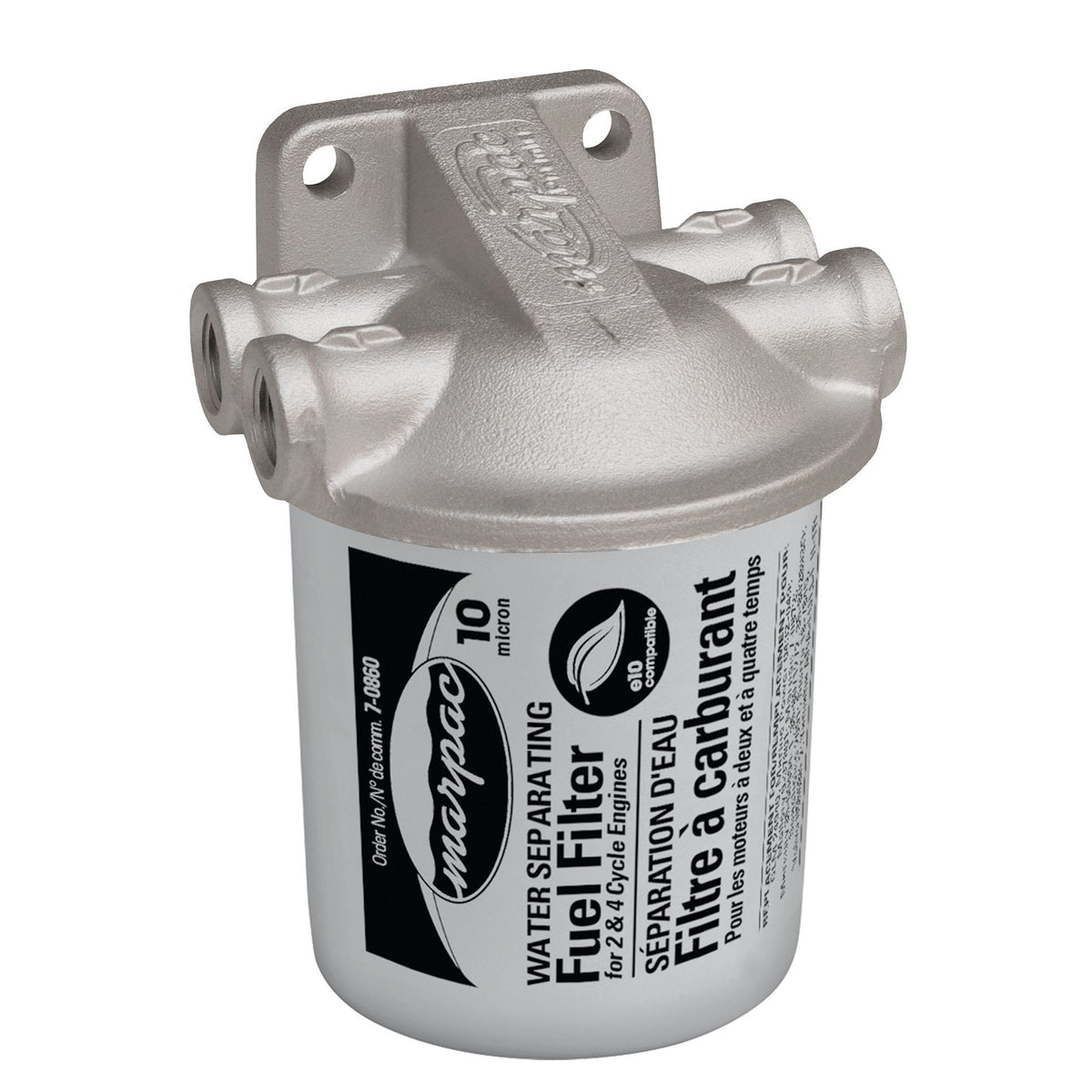 Marpac Fuel/Water Separating Marine Filter Kit with (2) Nichronium Filter Brackets - 7-6874 - image 1