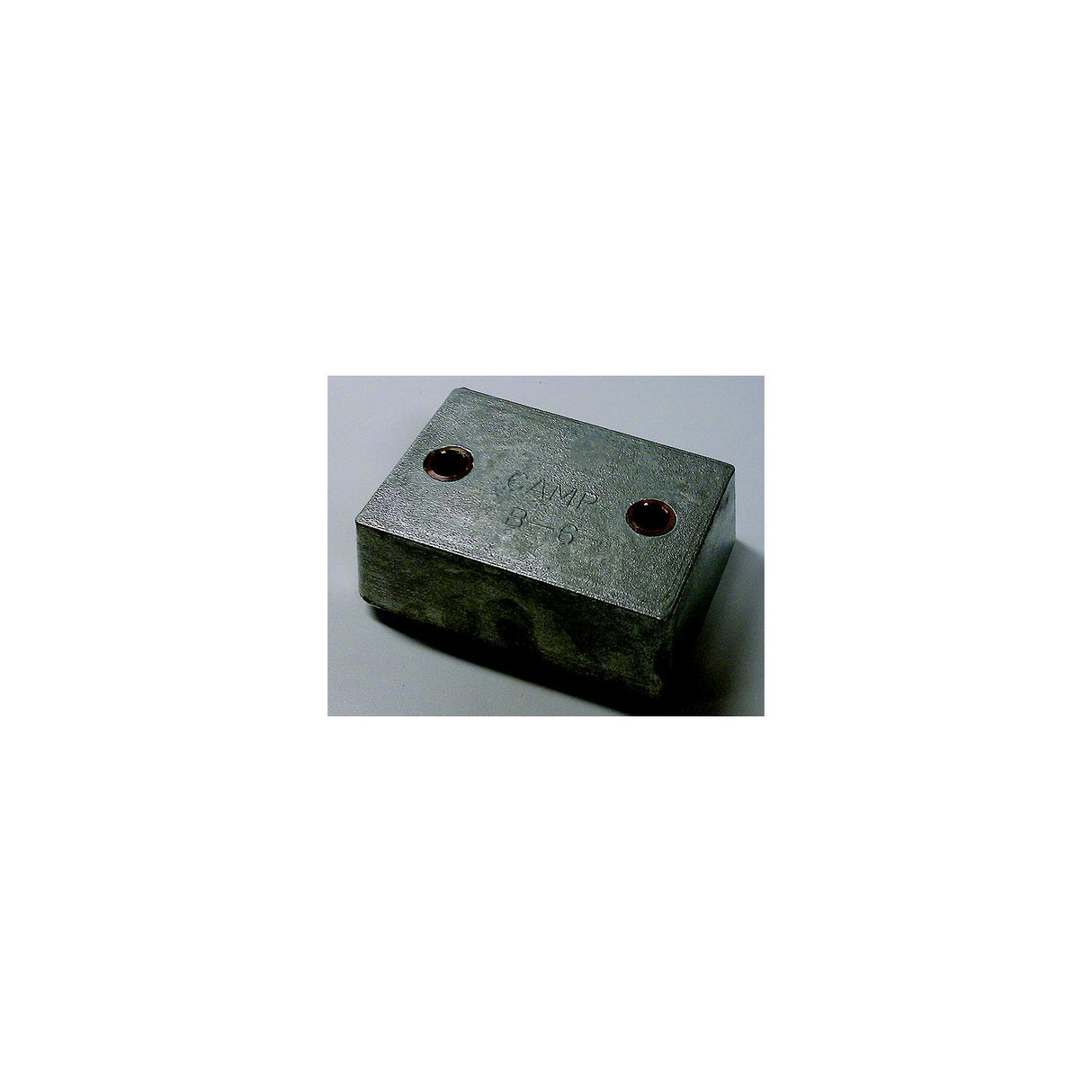 Camp Zinc Rectangular Zinc Anode Plate - B6