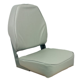 Springfield Marine Economy High-Back Folding Seats - Gray - 1040643 - image 1