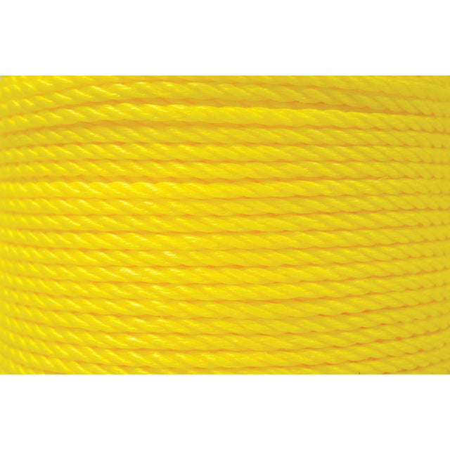 Marpac 3-Strand Twisted Polypropylene Rope (3/4” x 600’, Yellow) - PPT-07500-XXX-YL - image 1
