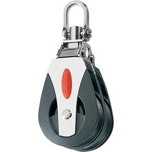 Ronstan Series 40 Ball Bearing Block - Double - Swivel Head - RF40200