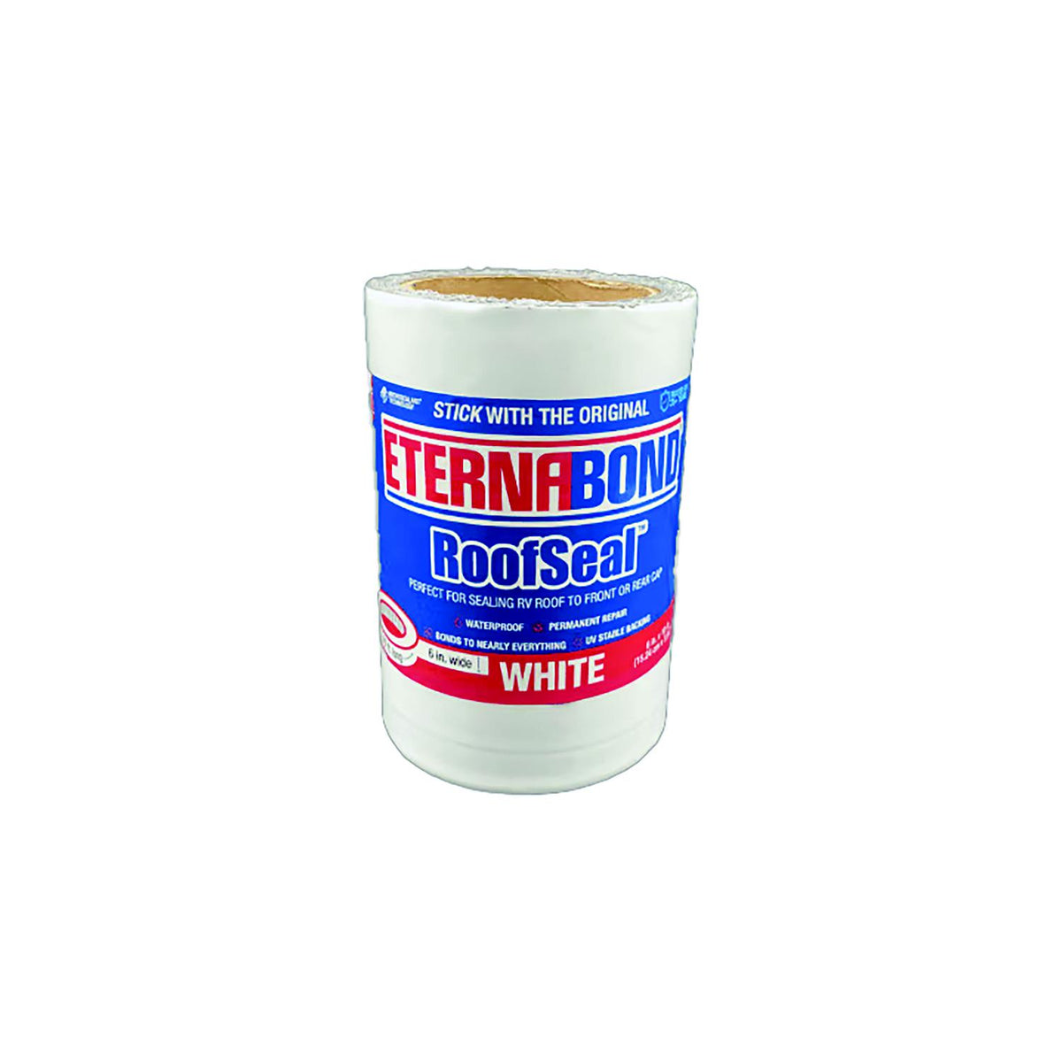 EternaBond 73060411242 RoofSeal™ For Quick Repairs, 4"x50', White - image 2