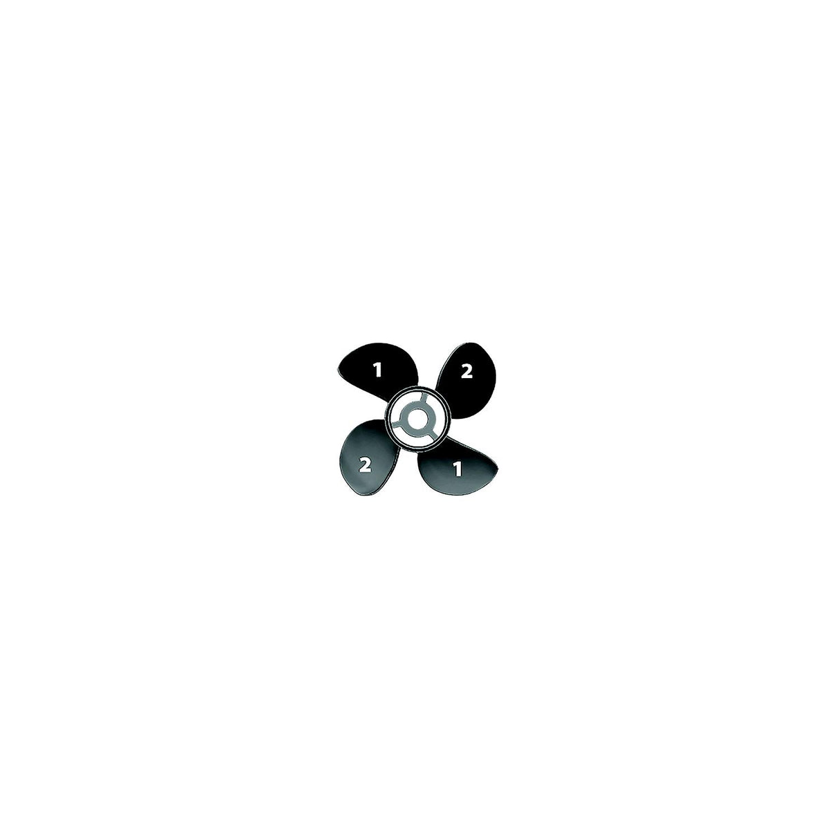 Turning Point Propellers 31501941 Express Mach4 Propeller 14x19, 4-Blade Stainless Steel, LH Rotation - 3150 1941 - official Turning Point Propellers product image 3