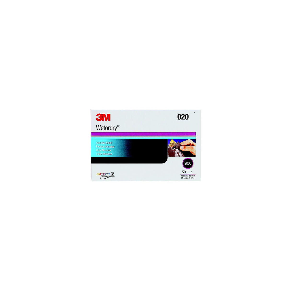 3M Imperial Wet Or Dryâ¢ Paper Sheets, 9" x 11" Grade P800 50/Pack - 7000028324