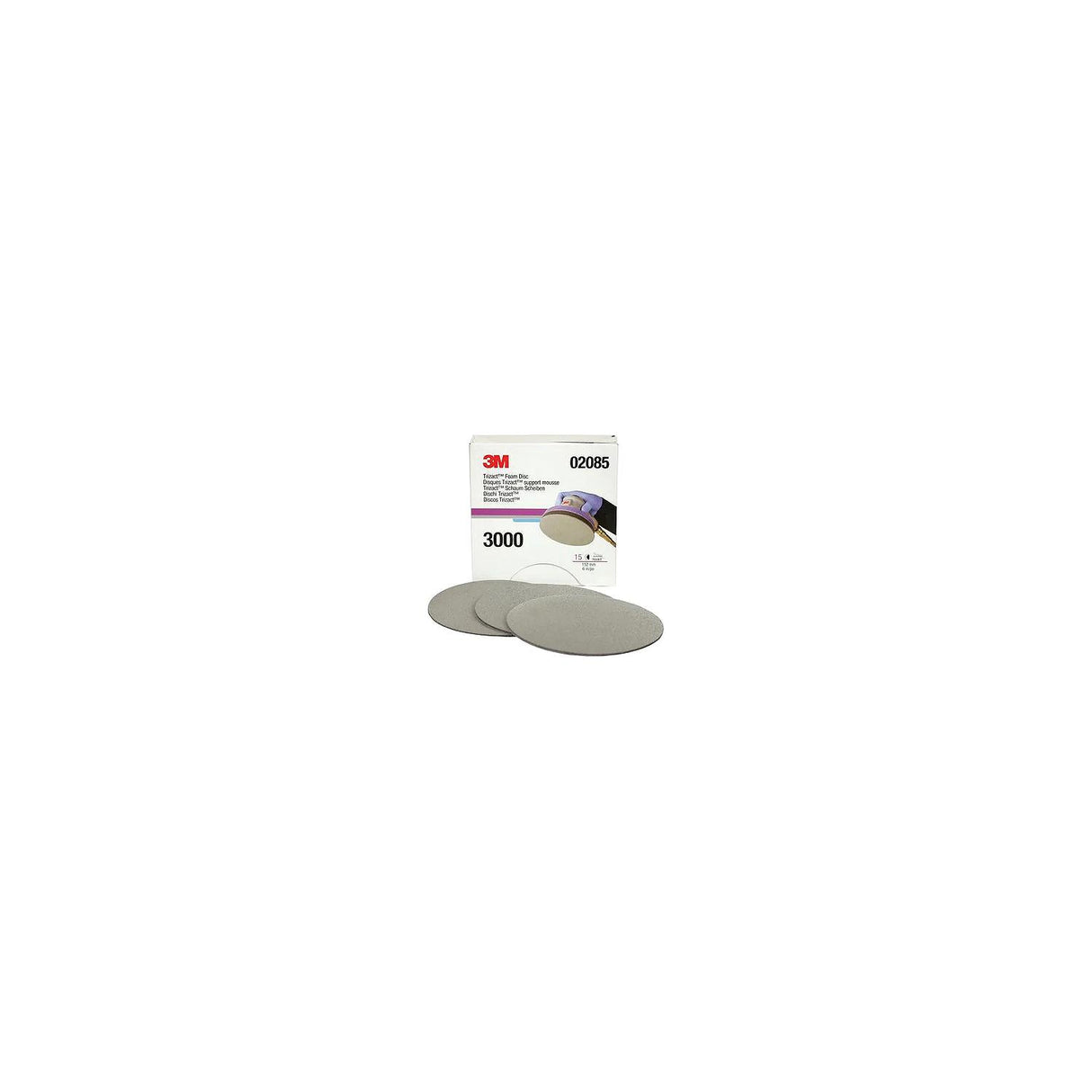 3M Trizactâ¢ P3000 Hookitâ¢ Foam Disc - 7100311882