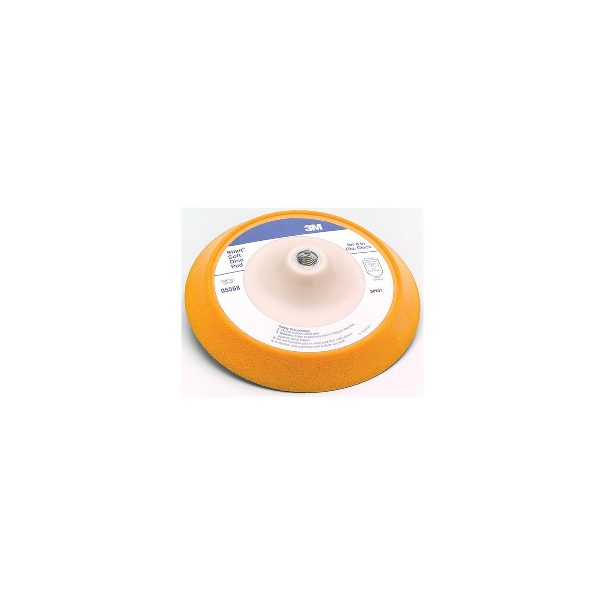 3M Stikitâ¢ Soft 8" Disc Pad - 7000120406