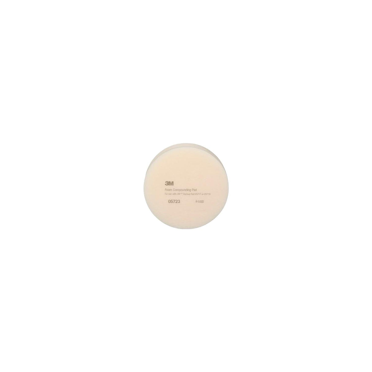 3M Perfect-Itâ¢ Foam Compounding Pad, Single Sided, Flat Back - 7000000485