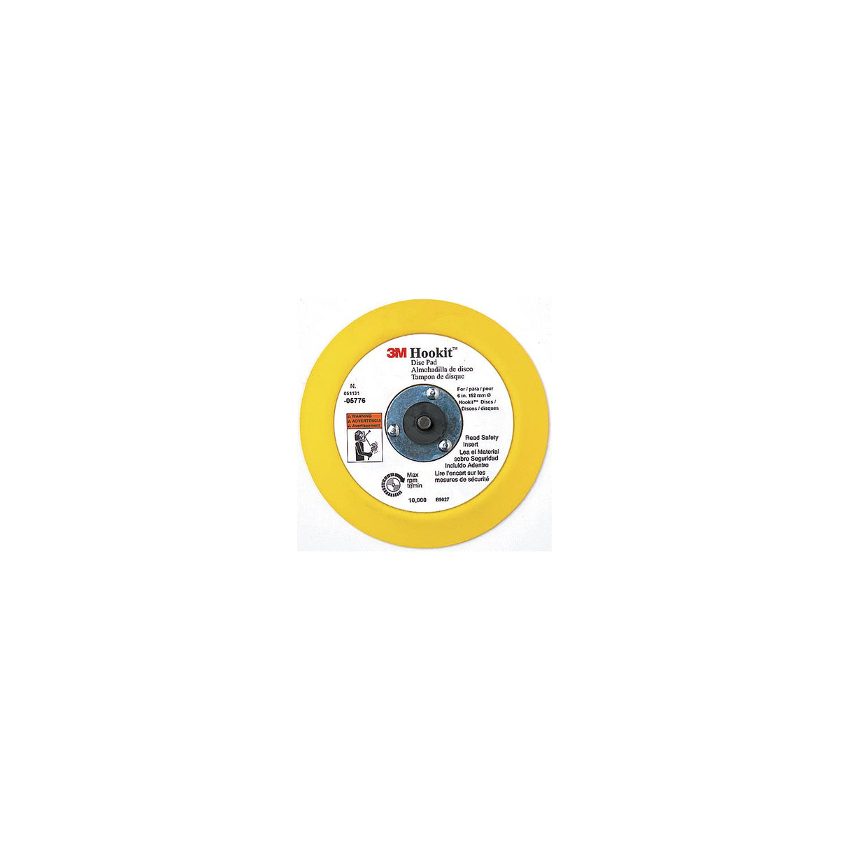 3M 6" Hookitâ¢ Disc Pad - 7100041779