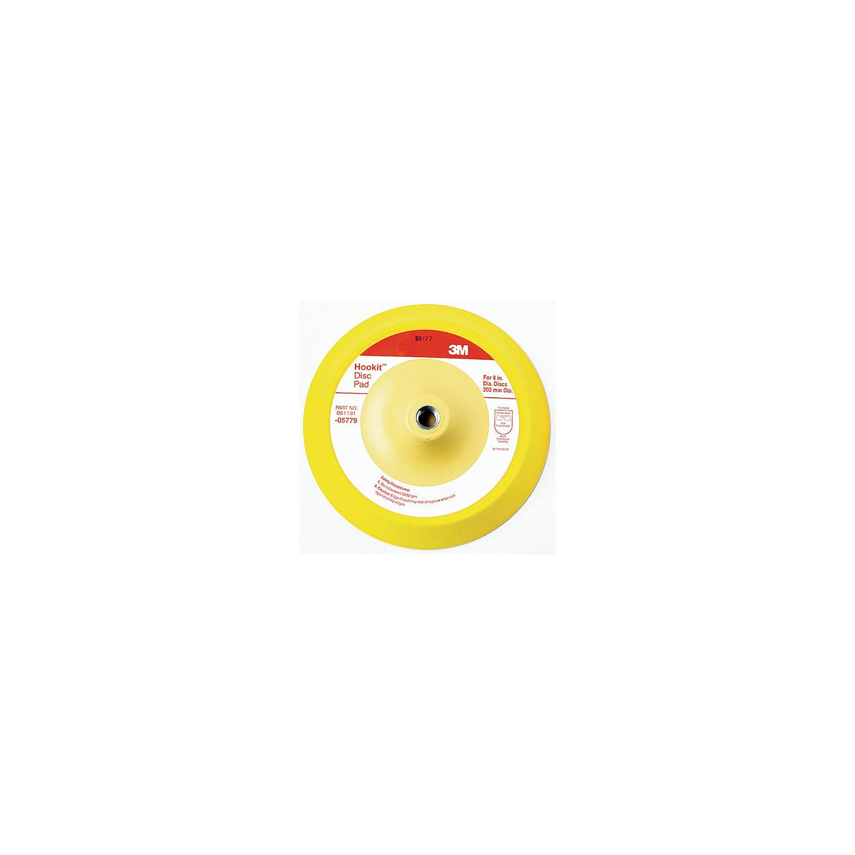 3M 8" Hookit Disc Pad - 7000045671