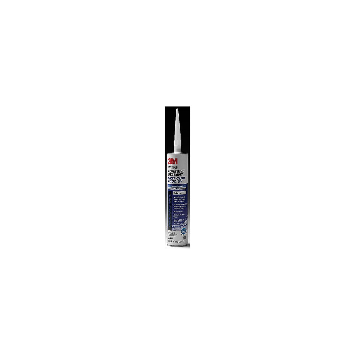 3M 14316 4000UV Fast Cure Sealant, Black, 10 oz. Cartridge - 7010367955 - official 3M product image 3