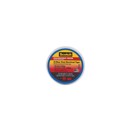 3M #35 Vinyl Elect Tape 3/4 Blue - 7000006095 - official 3M product image 3