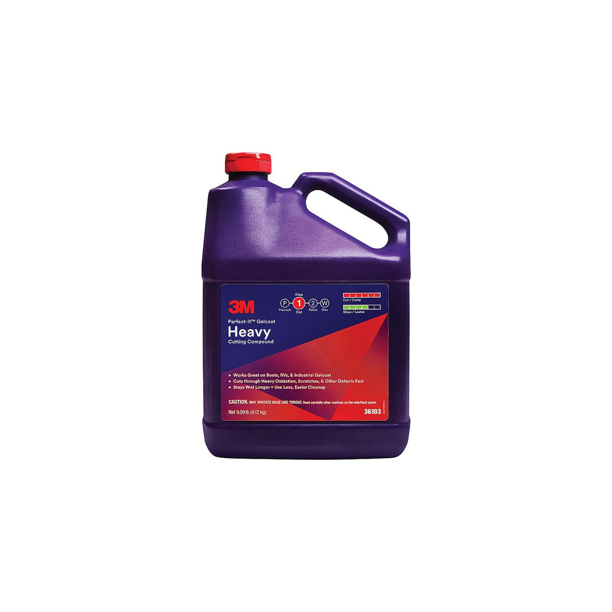 3M Perfect-Itâ¢ Gelcoat Heavy Cutting Compound, Gal. - 7100210896 - official 3M product image 3
