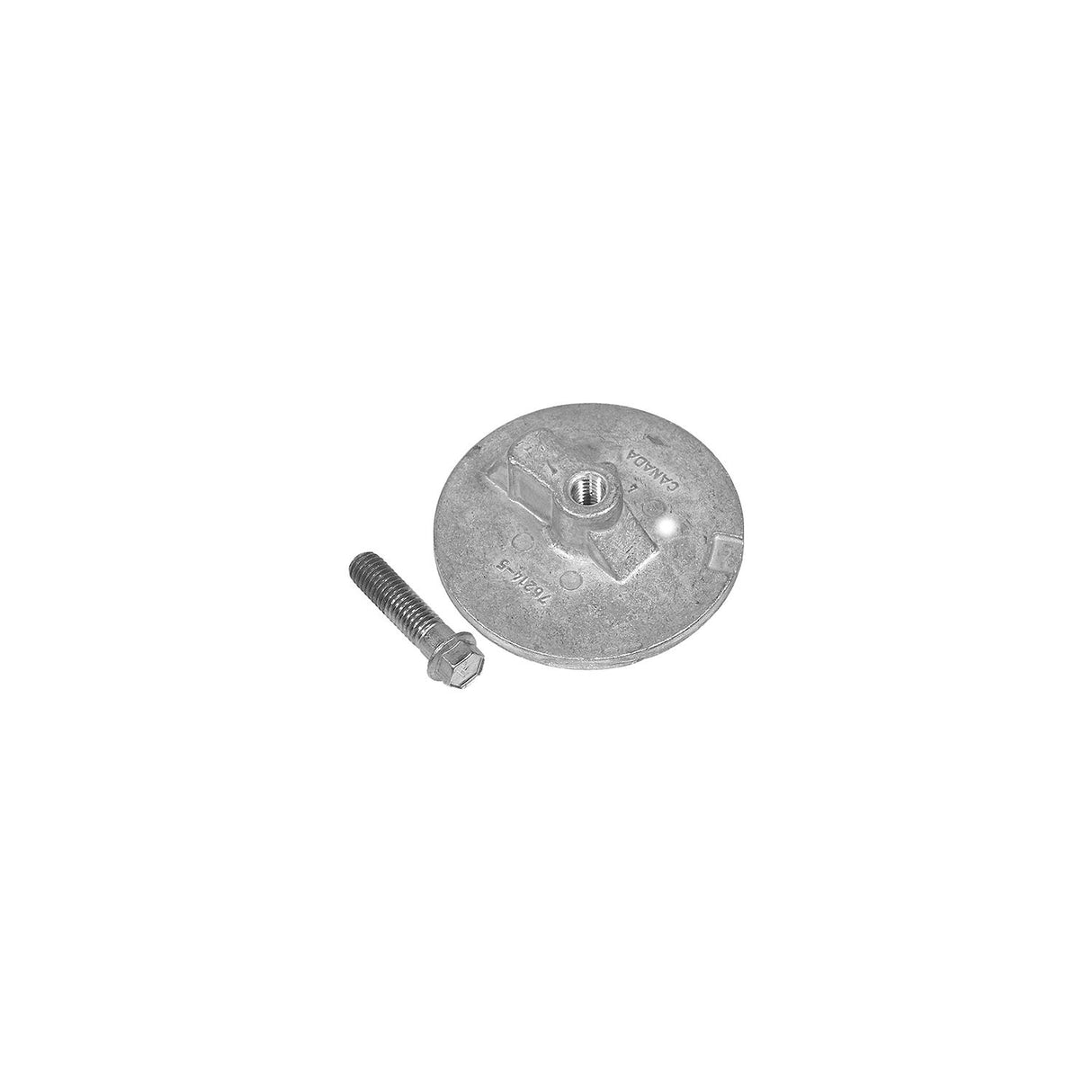 Quicksilver 76214Q5 Aluminum Anode Plate for Mercury Mariner Force and MerCruiser Anti-Ventilation Plate - 76214Q5