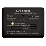 Safe-T-Alert 62 Series Carbon Monoxide Alarm w/Relay - 12V - 62-541-R-Marine - Surface Mount - Black - 62-541-R-MARINE-BL