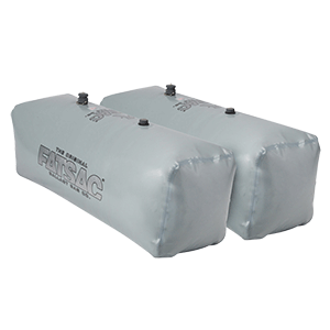 FATSAC V-drive Fat Sacs - Pair - 400lbs Each - Gray - W701-GRAY