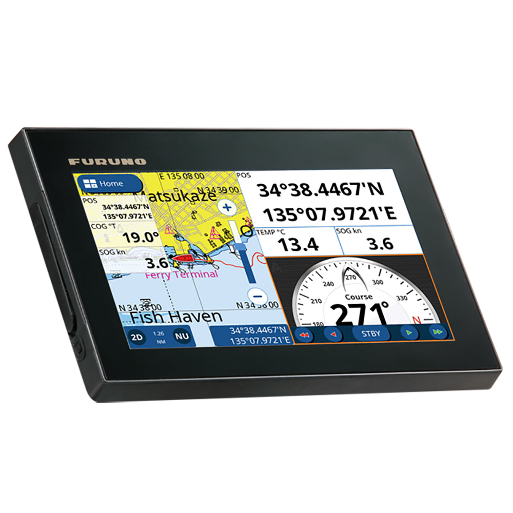 Furuno GP1871F 7" GPS/Plotter/Fishfinder 50/200, 600W, 1kW, CHIRP de un solo canal [GP1871F]