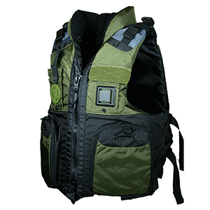 First Watch AV-800 Four Pocket Flotation Vest - OD Green - XXL to3XL - AV-800-GN-2XL/3XL