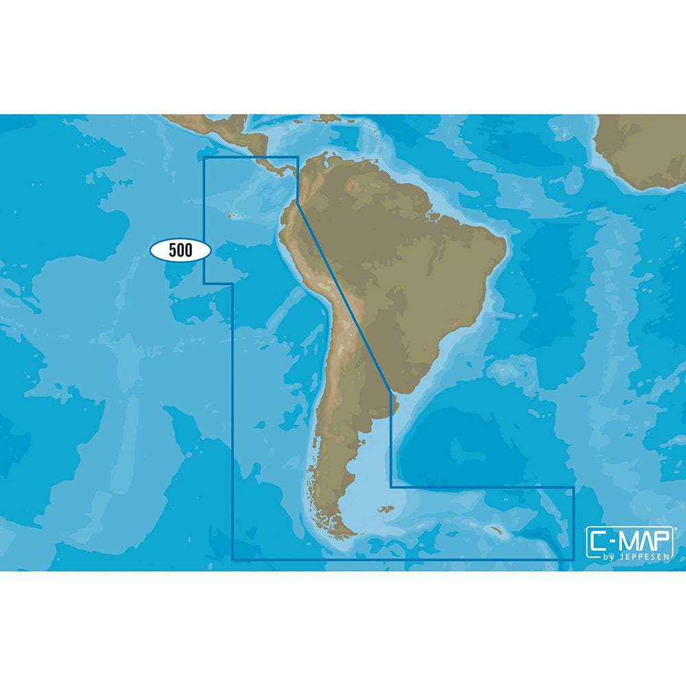 C-MAP 4D SA-D500 Costa Rica to Chile to Falklands - M-SA-D500-MS