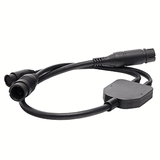 Raymarine Adapter Cable - 25-Pin to 9-Pin &amp; 8-Pin - Y-Cable to DownVision &amp; CP370 Transducer to Axiom RV - A80494