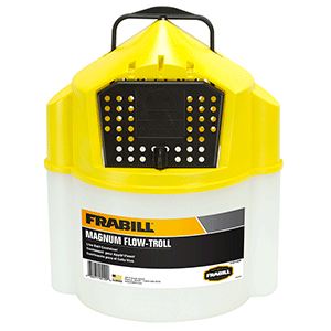 Frabill Magnum Flow Troll&reg; Bucket - 10 Quart - 451200