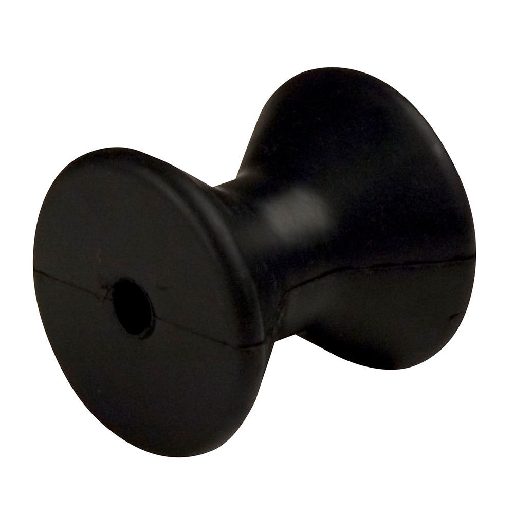 Rodillo de proa CE Smith - Negro - 3" de diámetro - 3-1/8" de ancho - 1/2" de diámetro interior [29540]