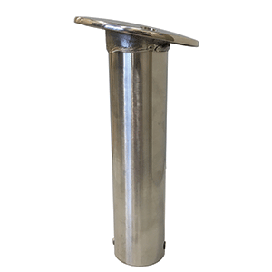Tigress Economy Stainless Steel Gunnel Mount Rod Holder- 15&deg; - 77271