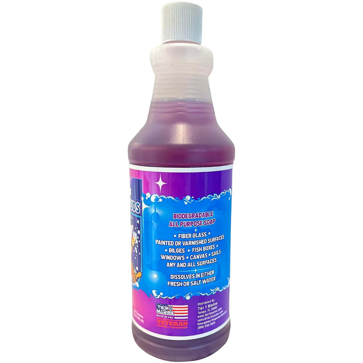 Minn Kota Tier 1 Marine BS00032 Killer Suds Boat Soap, 32 oz - image 2