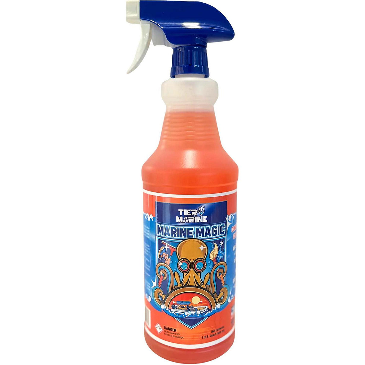 Minn Kota Tier 1 Marine MM00032 Marine Magic All Purpose & Inflatable Boat Cleaner, 32 oz. - image 7