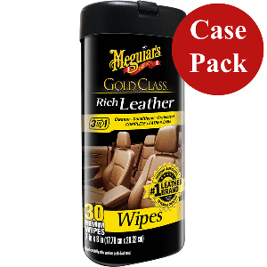 Meguiar's Meguiar's Gold Class&trade; Rich Leather Cleaner &amp; Conditioner Wipes *Case of 6* - G10900CASE