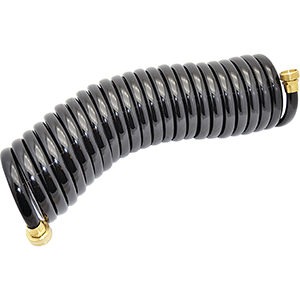 Johnson Pump Coiled Wash Down Hose - 25' - 1/2" Diameter - 10615-00