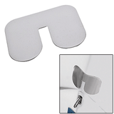 Megaware ScuffBuster&trade; Standard with Notch - 5.75" x 4.5" - Notched Bowguard - 22G - Stainless Steel - 02638