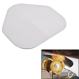 Megaware ScuffBuster&trade; XL - 9" x 8.75" - Solid - 22G - Stainless Steel - 80637