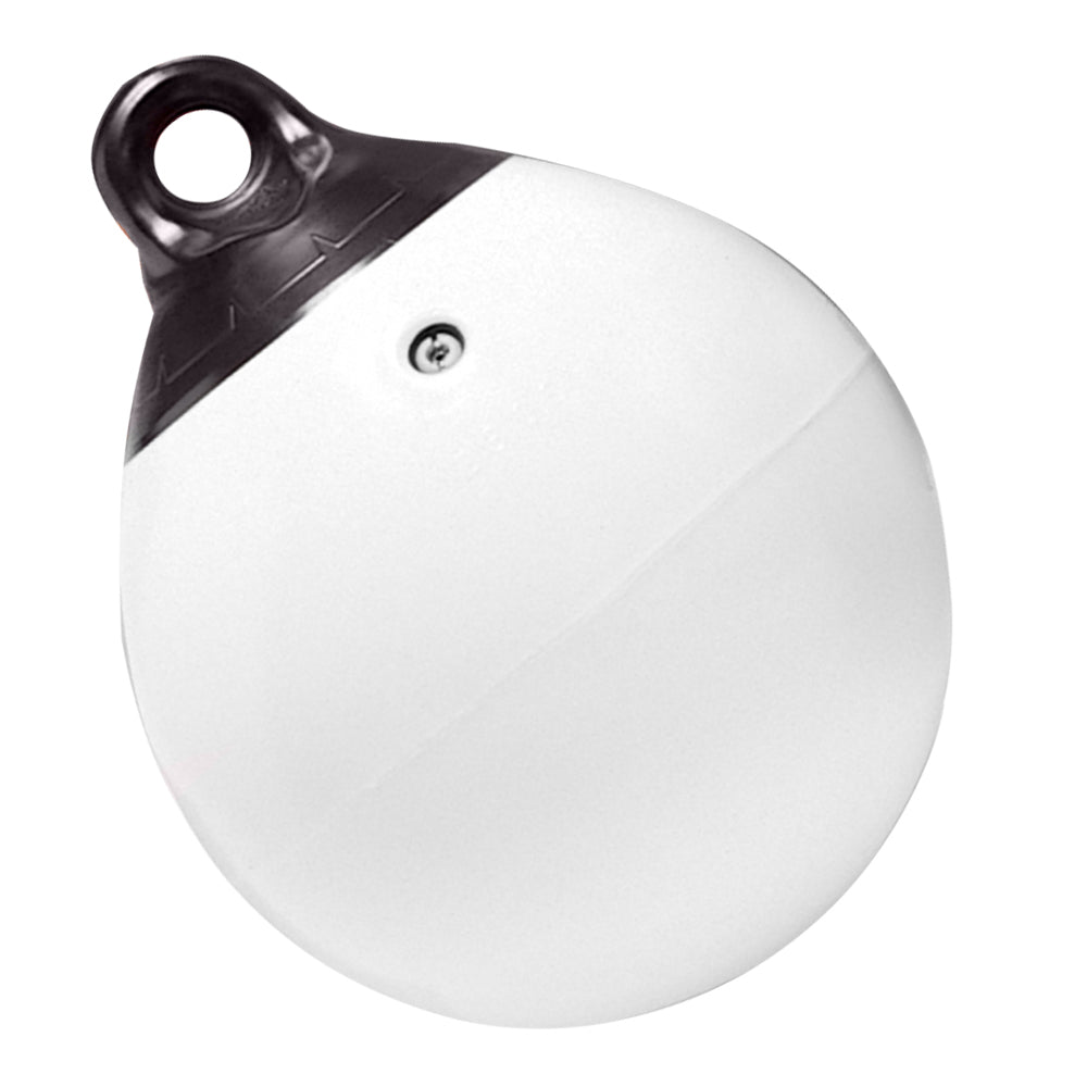 Boya inflable de vinilo Taylor Made de 15" Tuff End - Blanca [1146]