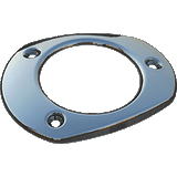 Mate Series Stainless Steel Cap f/Oval Plastic Rod Holders - 2000CS