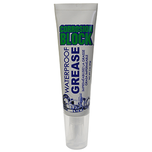 Corrosion Block High Performance Waterproof Grease - 2oz Tube - Non-Hazmat, Non-Flammable &amp; Non-Toxic - 25002
