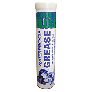 Corrosion Block High Performance Waterproof Grease - 14oz Cartridge - Non-Hazmat, Non-Flammable &amp; Non-Toxic - 25014