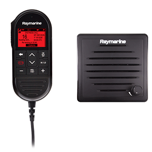 Raymarine Ray90 Wired Second Station Kit w/Passive Speaker, RayMic Wired Handset &amp; RayMic Extension Cable - 10M - T70432