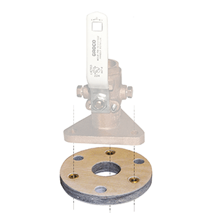 GROCO Backing Block f/1-1/4" &amp; 1-1/2" Seacocks - BB-2