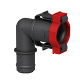 FATSAC Flow-Rite 3/4" Elbow Quick Connect Socket f/Auto Ballast System - W742
