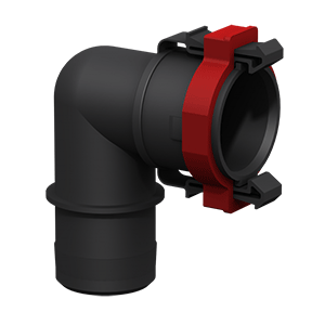 FATSAC Flow-Rite 1-1/8" Elbow Quick Connect Socket f/Auto Ballast System - W746