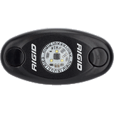 RIGID Industries A-Series Black Low Power LED Light - Single - Cool White - 480033