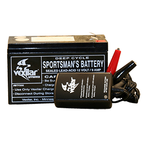 Vexilar Battery &amp; Charger - V-120