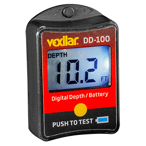 Vexilar Digital Depth &amp; Battery Gauge - DD-100