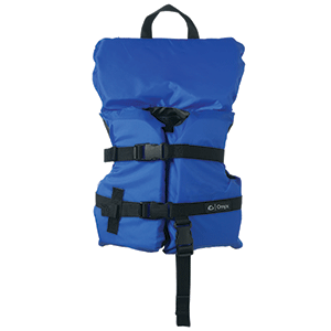 Onyx Outdoor Onyx Nylon General Purpose Life Jacket - Infant/Child Under 50lbs - Blue - 103000-500-000-12