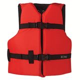 Onyx Outdoor Onyx Nylon General Purpose Life Jacket - Youth 50-90lbs - Red - 103000-100-002-12