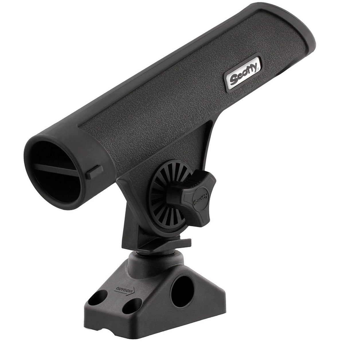 Scotty 350 Rodmaster II Rod Holder w/#241 Combination Side/Deck Mount, Black - 0350 - image 2