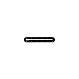 Scotty Low Profile 8" Track - 0440-BK-8 - official Scotty product image 2