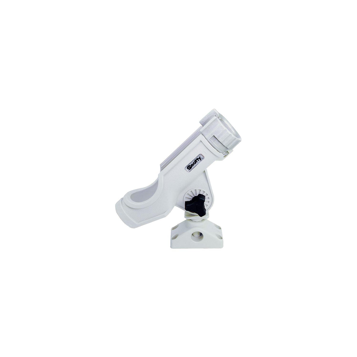 Scotty Powerlock Rod Holder White w/241 Side/Deck Mount [230-WH] - official Scotty product image 4
