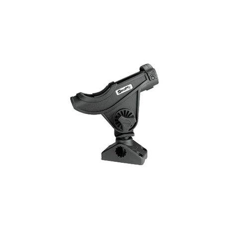 Scotty 280 Bait Caster/Spinning Rod Holder w/241 Deck/Side Mount - Black [280-BK] - official Scotty product image 3